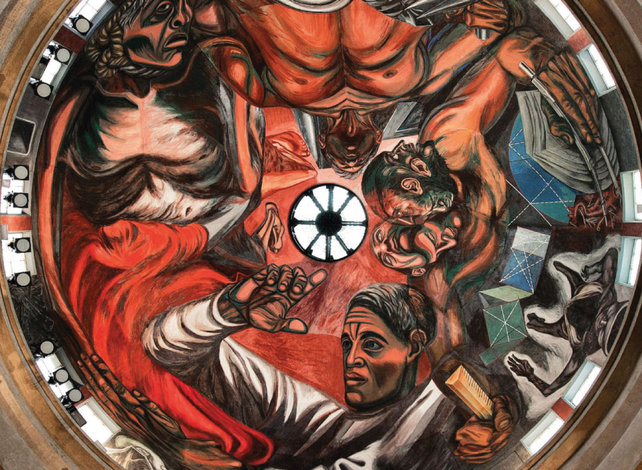 Mural El hombre creador y rebelde