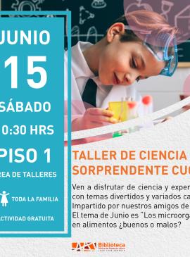 Taller de ciencia sorprendente CUCBA