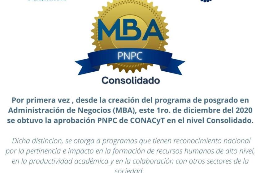 Maestría en Administración de Negocios del CUCEA llega al nivel de “Consolidada” en el PNPC, del Conacyt