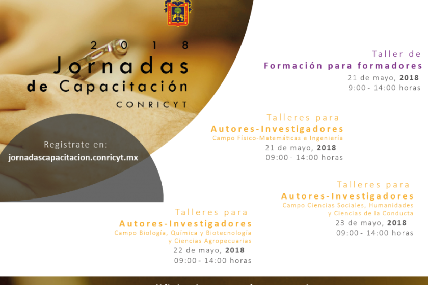  Jornadas de Capacitacion 2018 Jornadas de Capacitación CONRICYT 2018