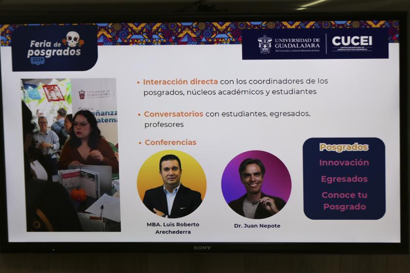CUCEI a feria de posgrados